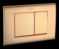 Плитка Boheme Смывные Клавиши Plastic Клавиша для инсталляции пластик золото поверхность глянцевая