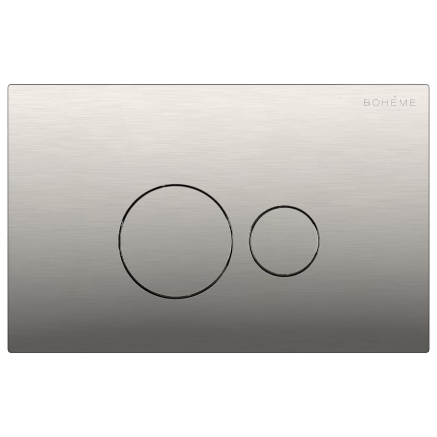 Плитка Boheme Смывные Клавиши Plastic Клавиша для инсталляции пластик никель  поверхность брашированная