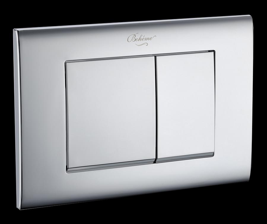 Плитка Boheme Смывные Клавиши Plastic Клавиша для инсталляции пластик хром  поверхность глянцевая