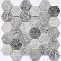 Плитка Bonaparte Mosaics Olmeto Grey 27.1x28.2 см, поверхность матовая