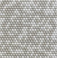 Плитка Bonaparte Mosaics Pixel Cream 32.5x31.8 см, поверхность глянец