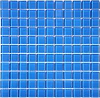 Плитка Bonaparte Mosaics Royal Blue 2.5х2.5 30x30 см, поверхность глянец