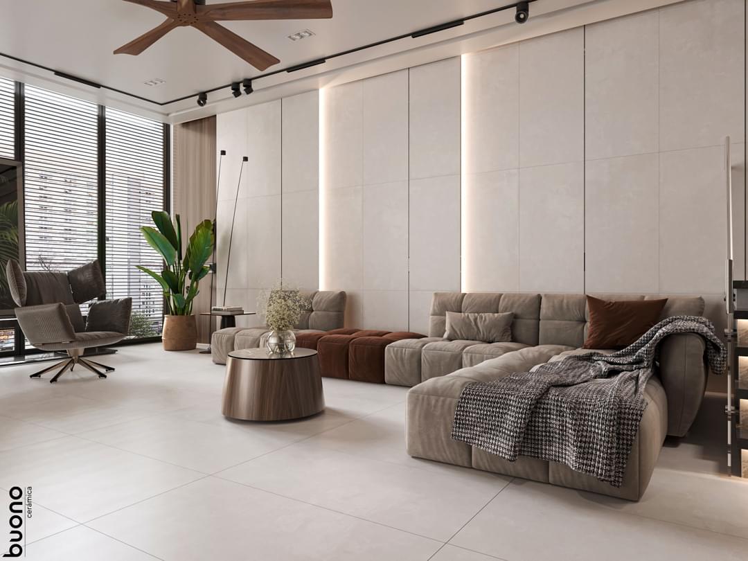 керамогранит фабрики Buono Ceramica коллекция Beton