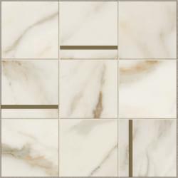 Caesar Anima Futura Golden White Composizone N Brass 30x30