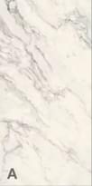 Плитка Caesar Anima Select Bianco Arabesco Mac A Lucidato 120x278 см, поверхность полированная