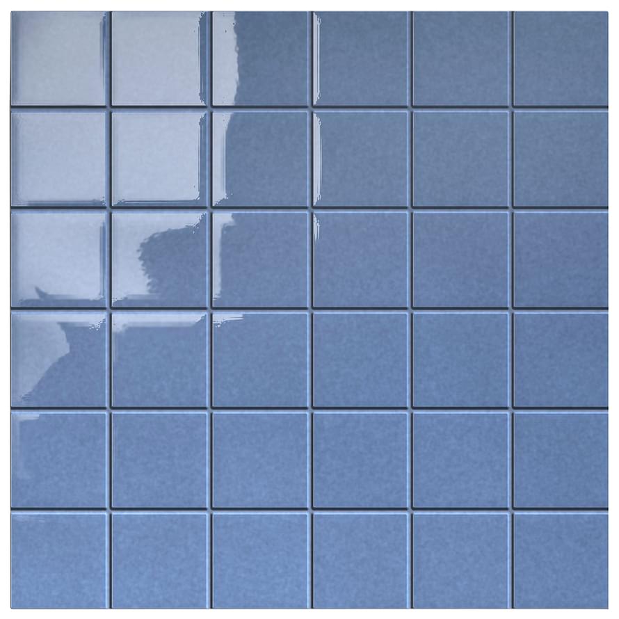 Плитка Caesar Lore Blu Shine 30x30 см, поверхность полированная