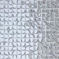 Плитка Caramelle Alchimia Titanio Trapezio 20x20 30.6x30.6 см, поверхность глянец, рельефная