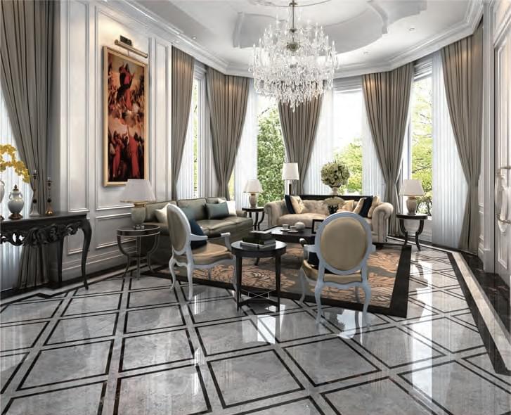 керамогранит фабрики Caramelle коллекция Marble Porcelain