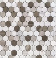 Плитка Caramelle Pietrine Pietra Mix 3 Hex 28.5x30.5 см, поверхность матовая
