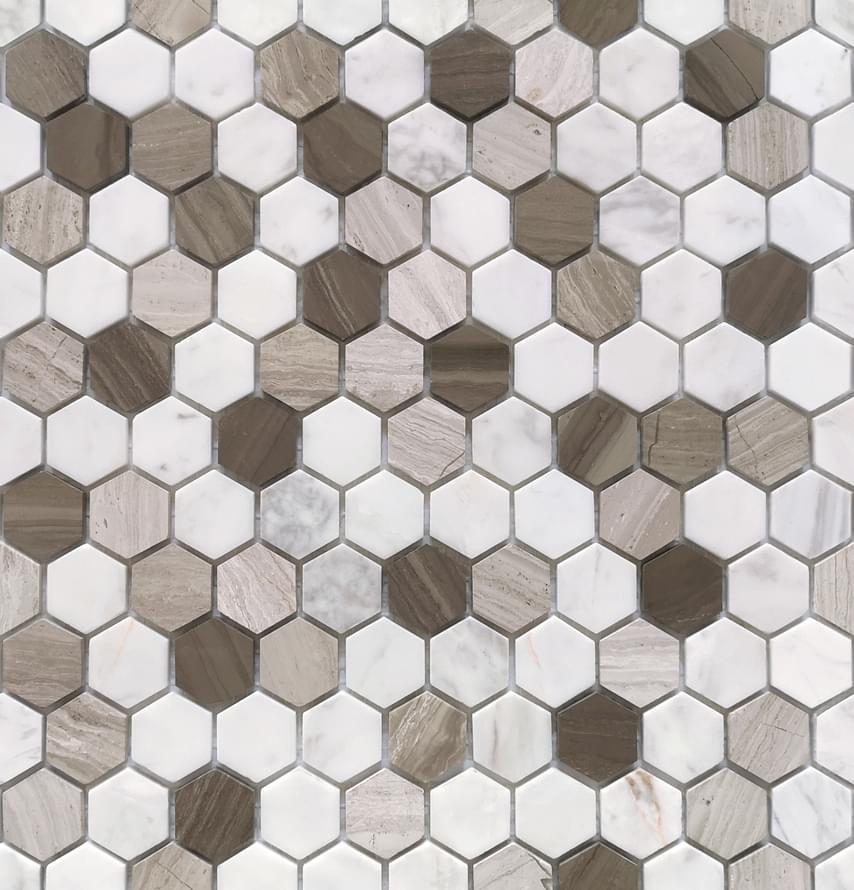 Caramelle Pietrine Pietra Mix 3 Hex 28.5x30.5 Caramelle Pietrine Pietra Mix 3 Hex 28.5x30.5