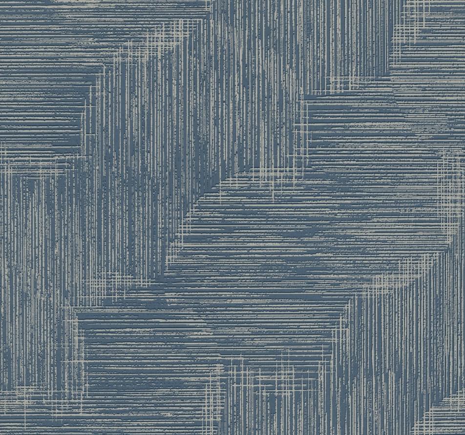 Carlisle And Co Signature Prints Eclipse Steel Blue 8.23x68.5