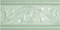 Плитка Carmen Caprichosa Cenefa Yara Verde Pastel 7.5x15 см, поверхность глянец