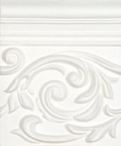 Плитка Carmen Vintage Decor Poesia White 17.8x15 см, поверхность глянец, рельефная