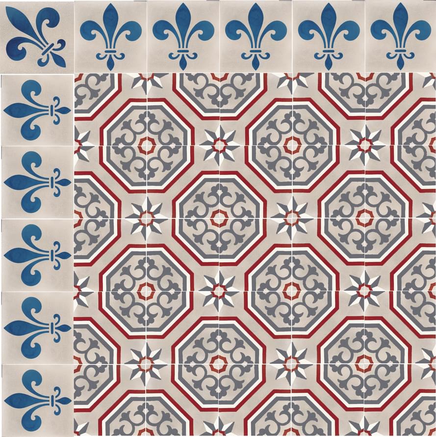 цемент фабрики Carodeco коллекция Les Angles