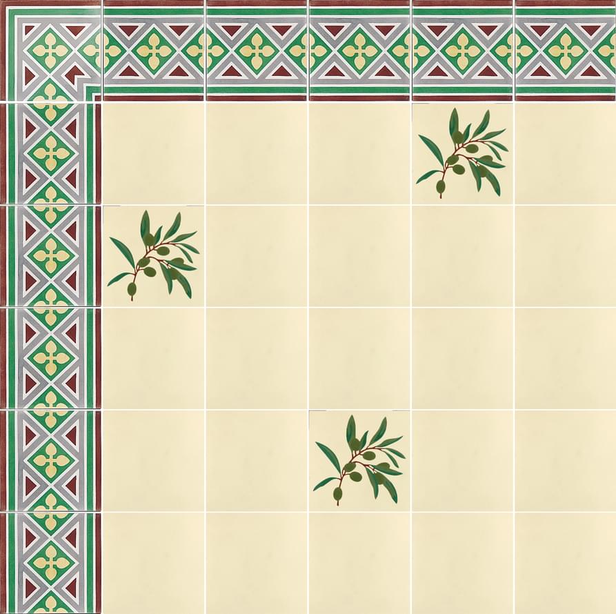 цемент фабрики Carodeco коллекция Les Angles