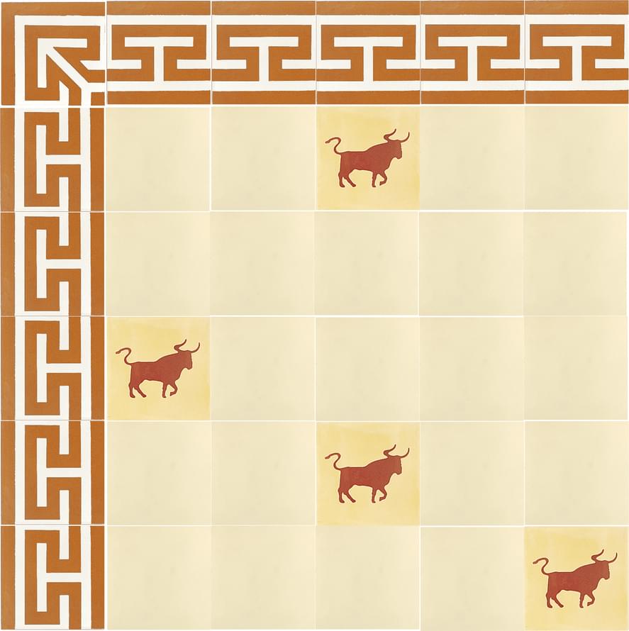 цемент фабрики Carodeco коллекция Les Angles