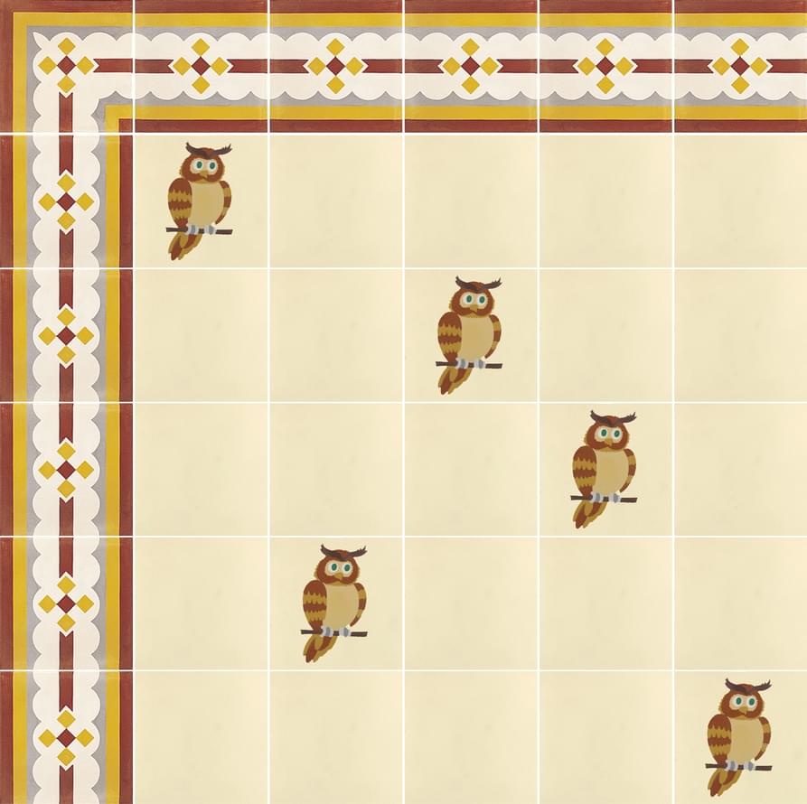 цемент фабрики Carodeco коллекция Les Animaux