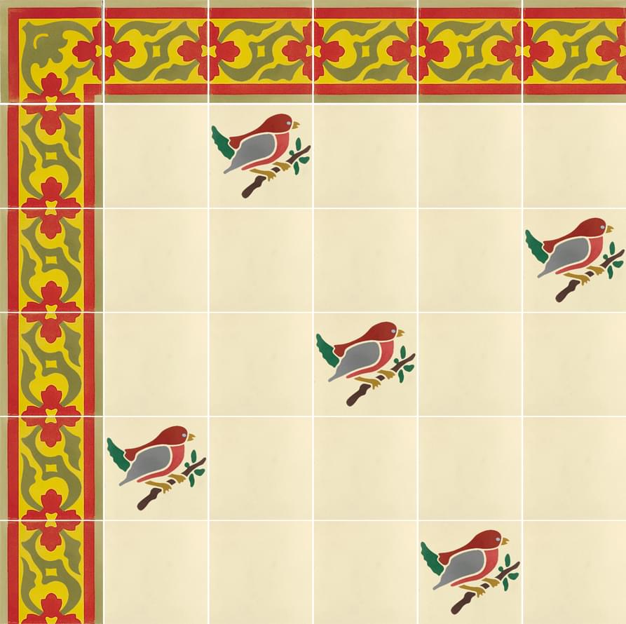 цемент фабрики Carodeco коллекция Les Animaux