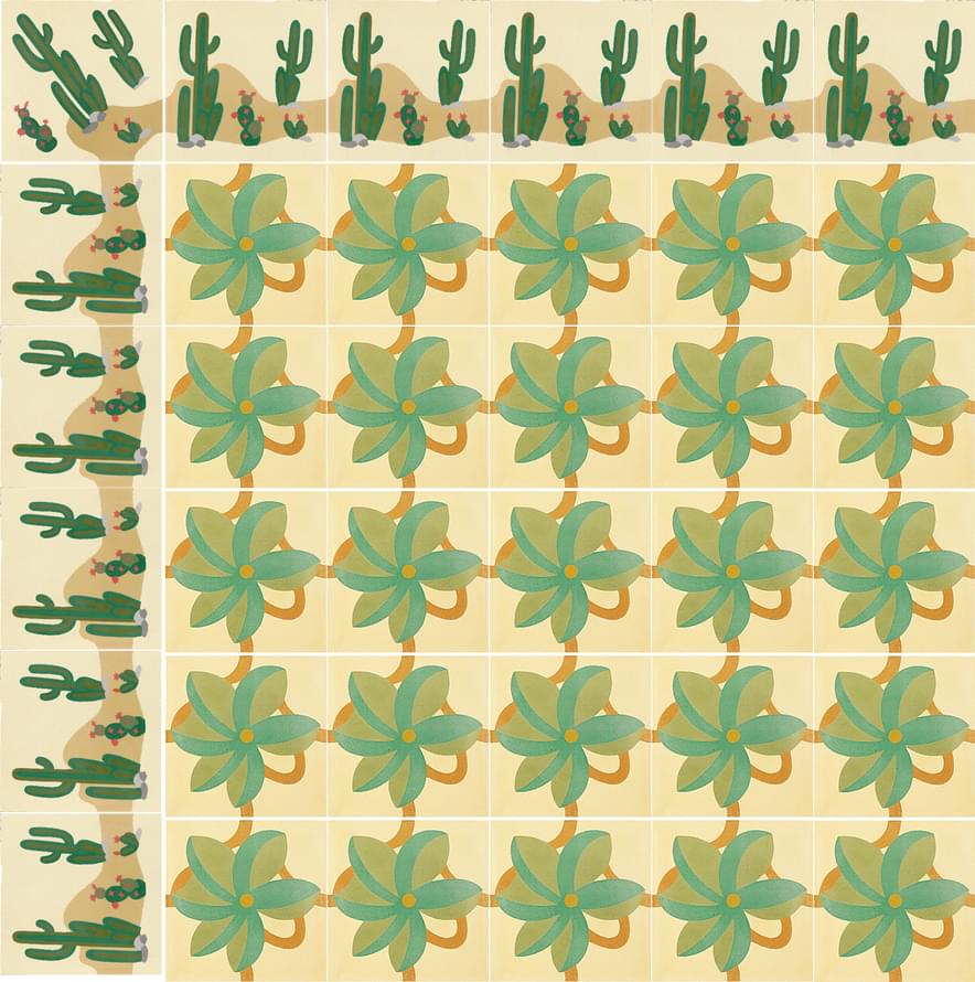 цемент фабрики Carodeco коллекция Les Animaux