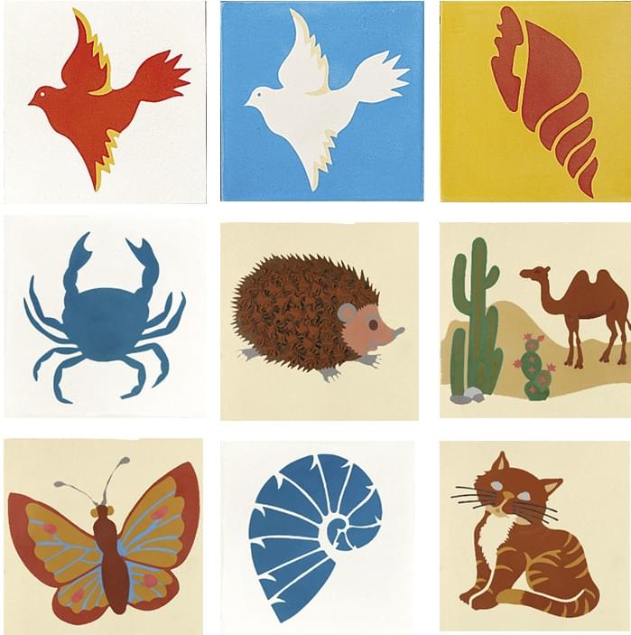 цемент фабрики Carodeco коллекция Les Animaux