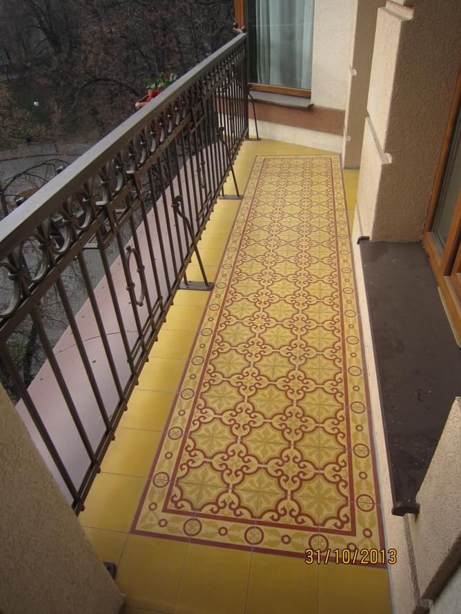 цемент фабрики Carodeco коллекция Les Combinaisons