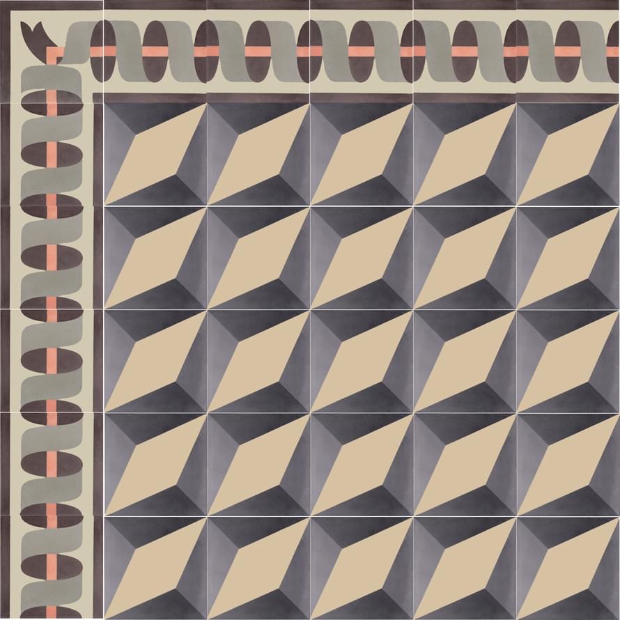 цемент фабрики Carodeco коллекция Les Combinaisons