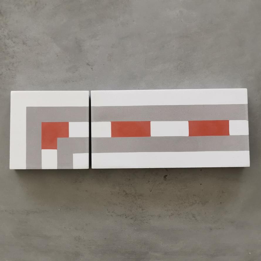 цемент фабрики Carodeco коллекция Les Combinaisons