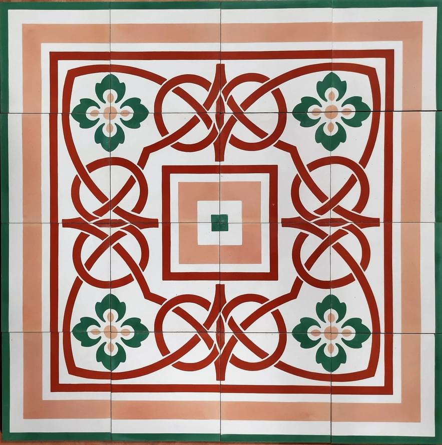 цемент фабрики Carodeco коллекция Les Combinaisons