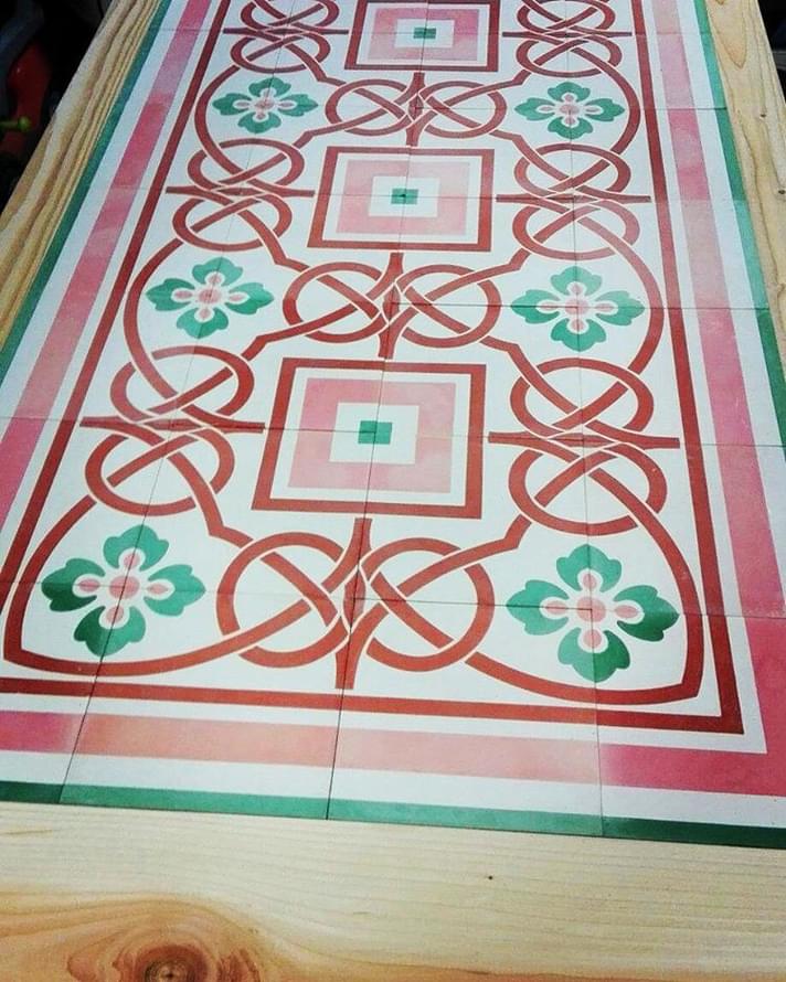 цемент фабрики Carodeco коллекция Les Combinaisons