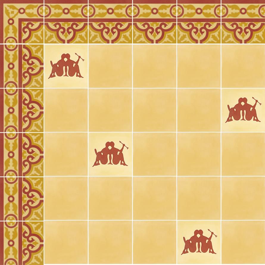 цемент фабрики Carodeco коллекция Les Combinaisons