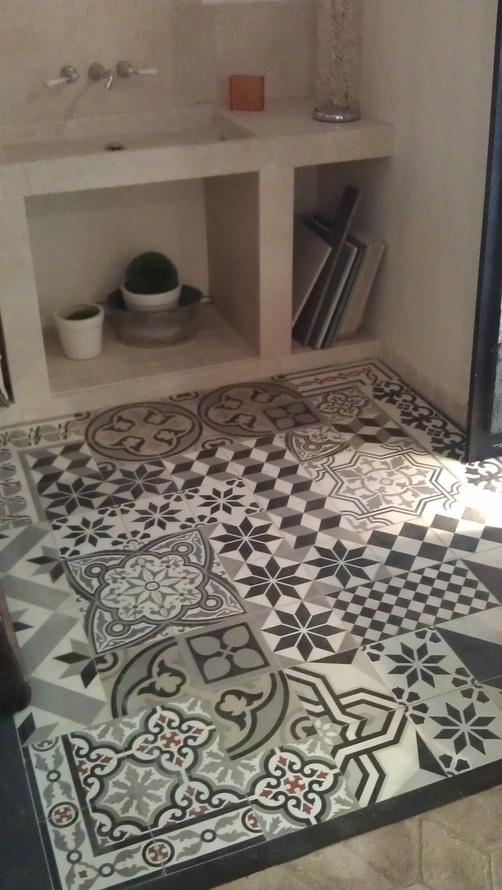 цемент фабрики Carodeco коллекция Les Combinaisons