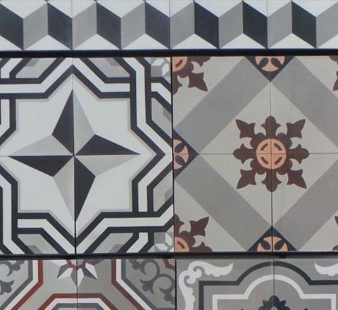 цемент фабрики Carodeco коллекция Les Combinaisons