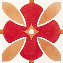 Плитка Carodeco Les Fleurs Et Arabesques 1410-1 20x20 см, поверхность матовая