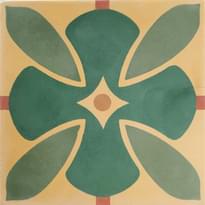 Плитка Carodeco Les Fleurs Et Arabesques 1410-3 20x20 см, поверхность матовая