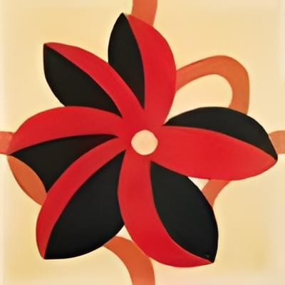 Carodeco Les Fleurs Et Arabesques 1430-2 20x20