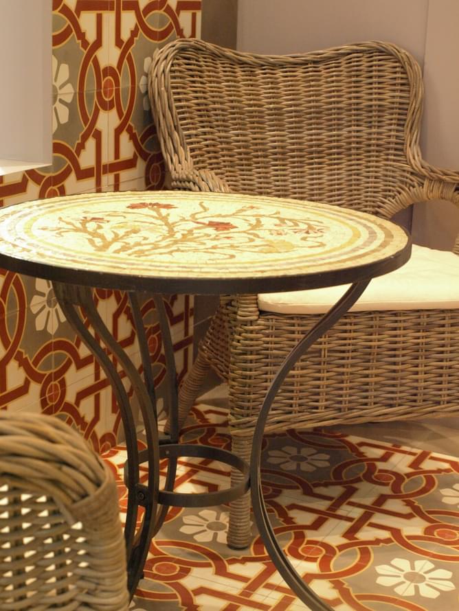 цемент фабрики Carodeco коллекция Les Fleurs Et Arabesques