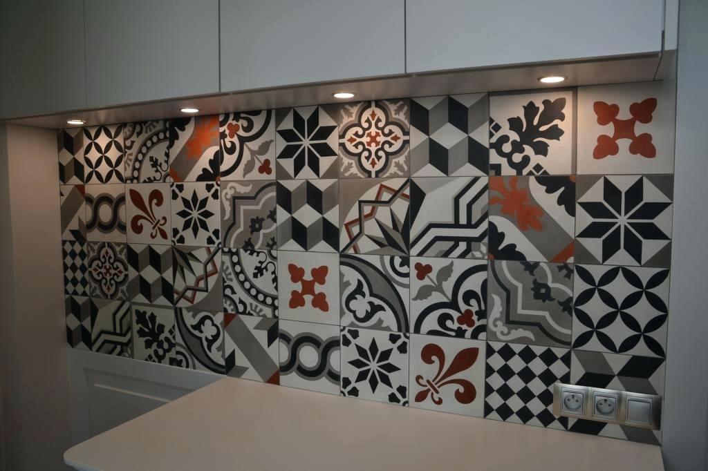 цемент фабрики Carodeco коллекция Les Fleurs Et Arabesques