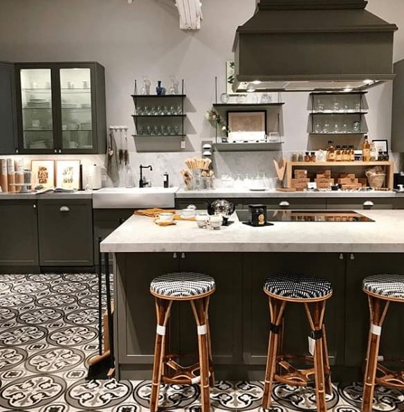 цемент фабрики Carodeco коллекция Les Fleurs Et Arabesques