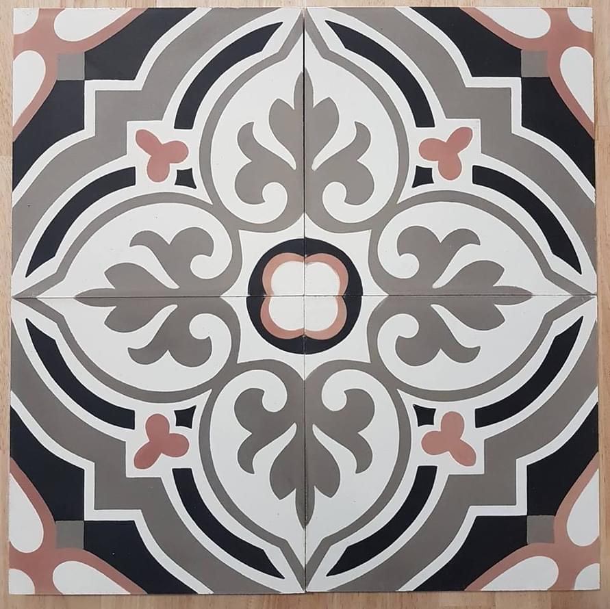 цемент фабрики Carodeco коллекция Les Fleurs Et Arabesques