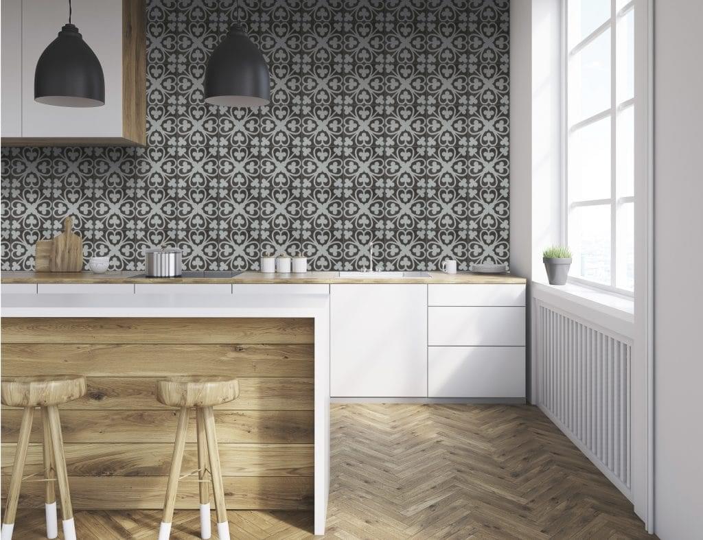 цемент фабрики Carodeco коллекция Les Fleurs Et Arabesques