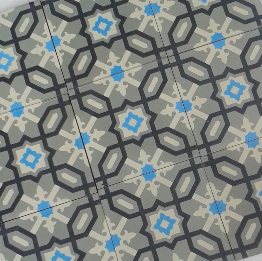 цемент фабрики Carodeco коллекция Les Fleurs Et Arabesques