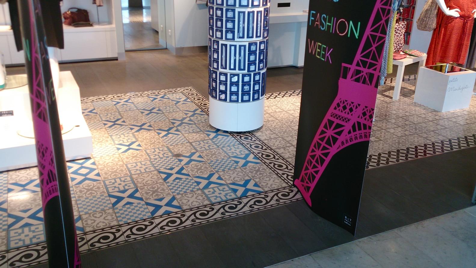 цемент фабрики Carodeco коллекция Les Fleurs Et Arabesques