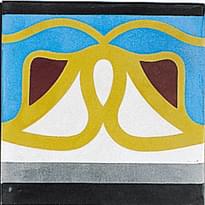 Плитка Carodeco Les Frises 5410-4 20x20 см, поверхность матовая