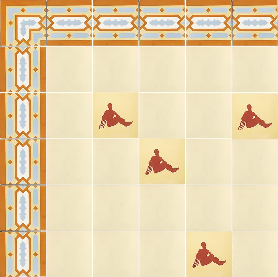 цемент фабрики Carodeco коллекция Les Frises