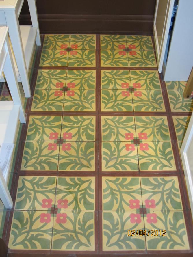 цемент фабрики Carodeco коллекция Les Frises