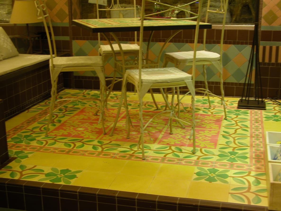 цемент фабрики Carodeco коллекция Les Frises