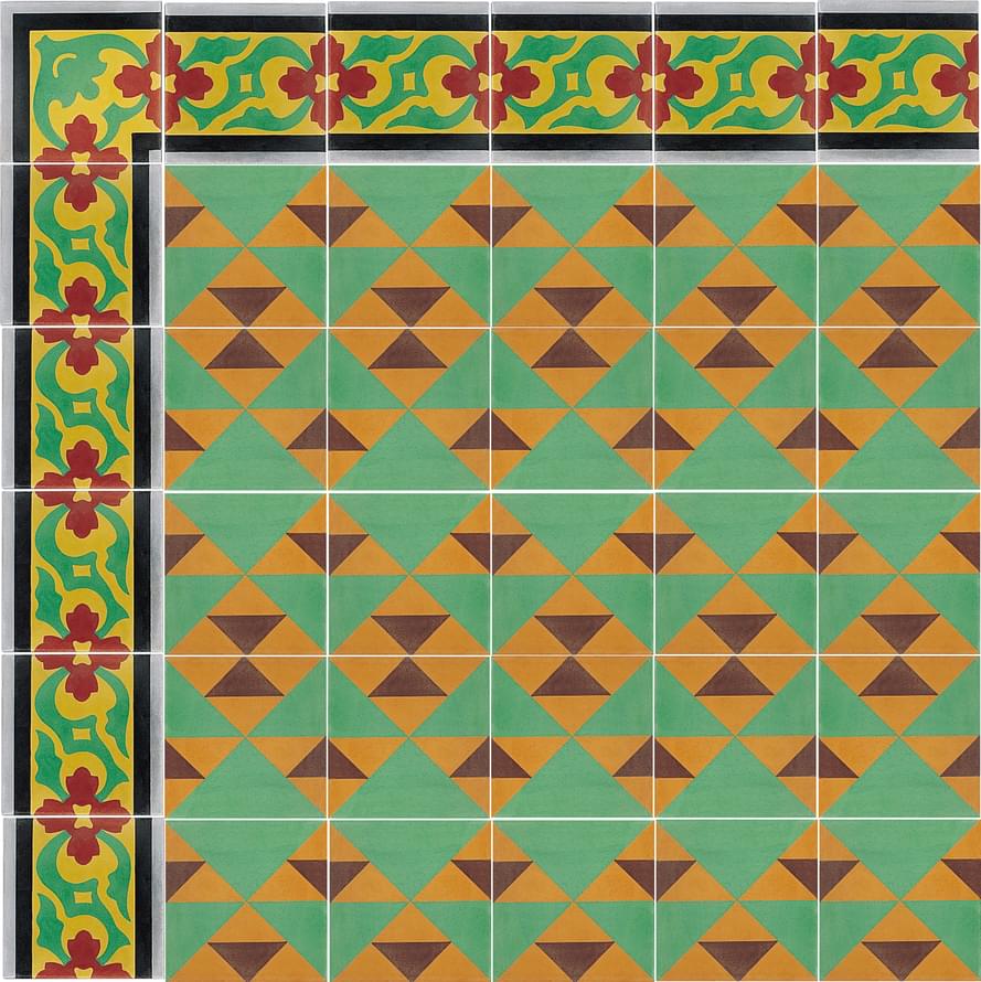 цемент фабрики Carodeco коллекция Les Geometrique