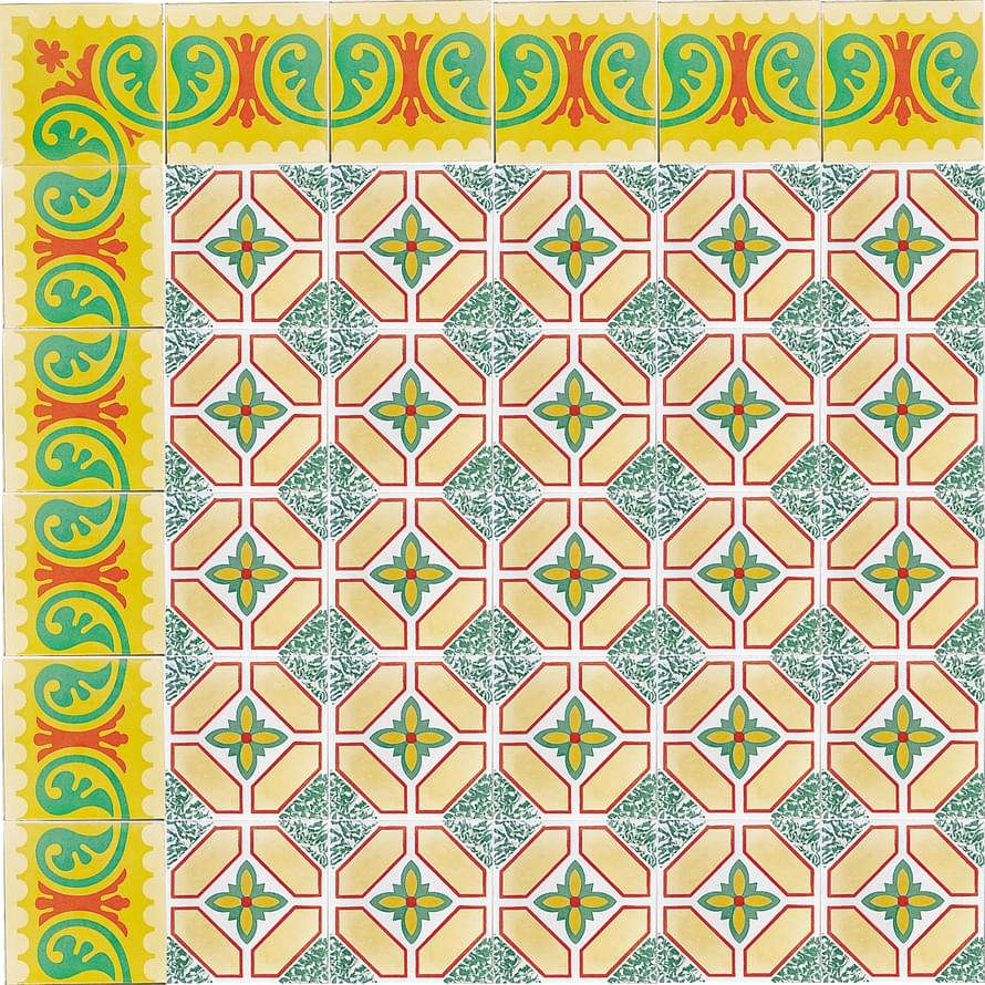 цемент фабрики Carodeco коллекция Les Geometrique