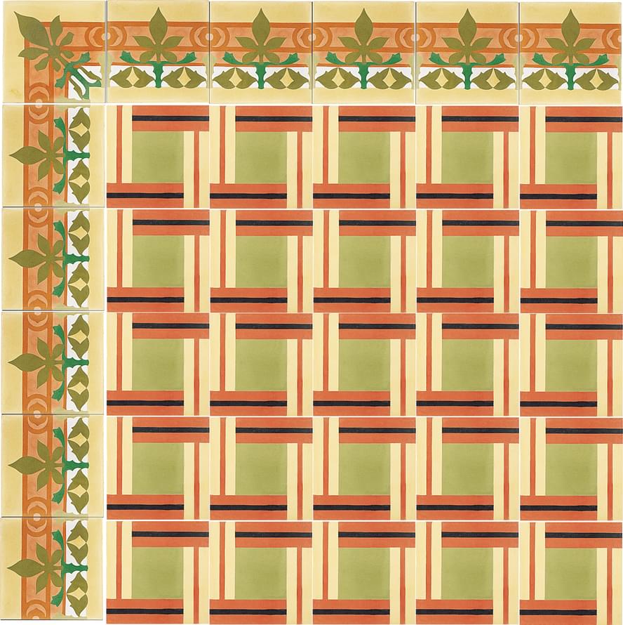 цемент фабрики Carodeco коллекция Les Geometrique