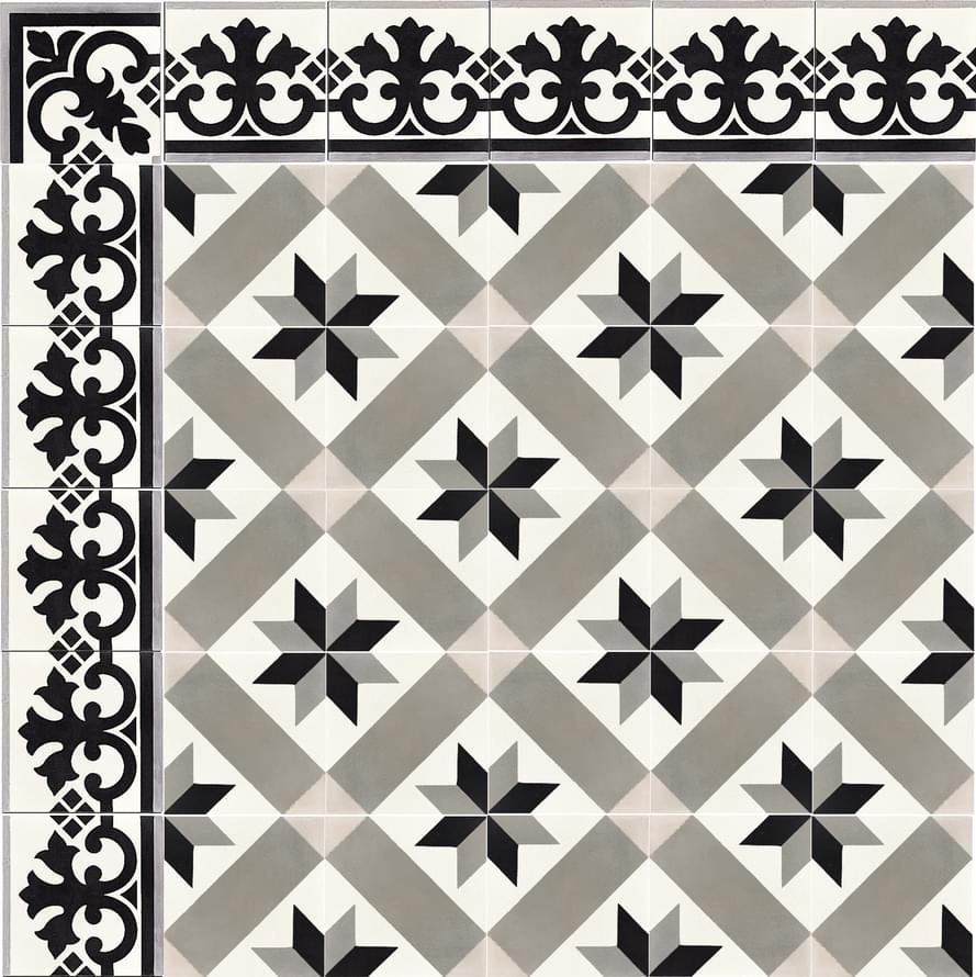 цемент фабрики Carodeco коллекция Les Geometrique